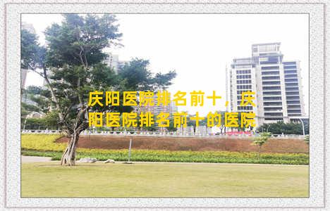 庆阳医院排名前十，庆阳医院排名前十的医院